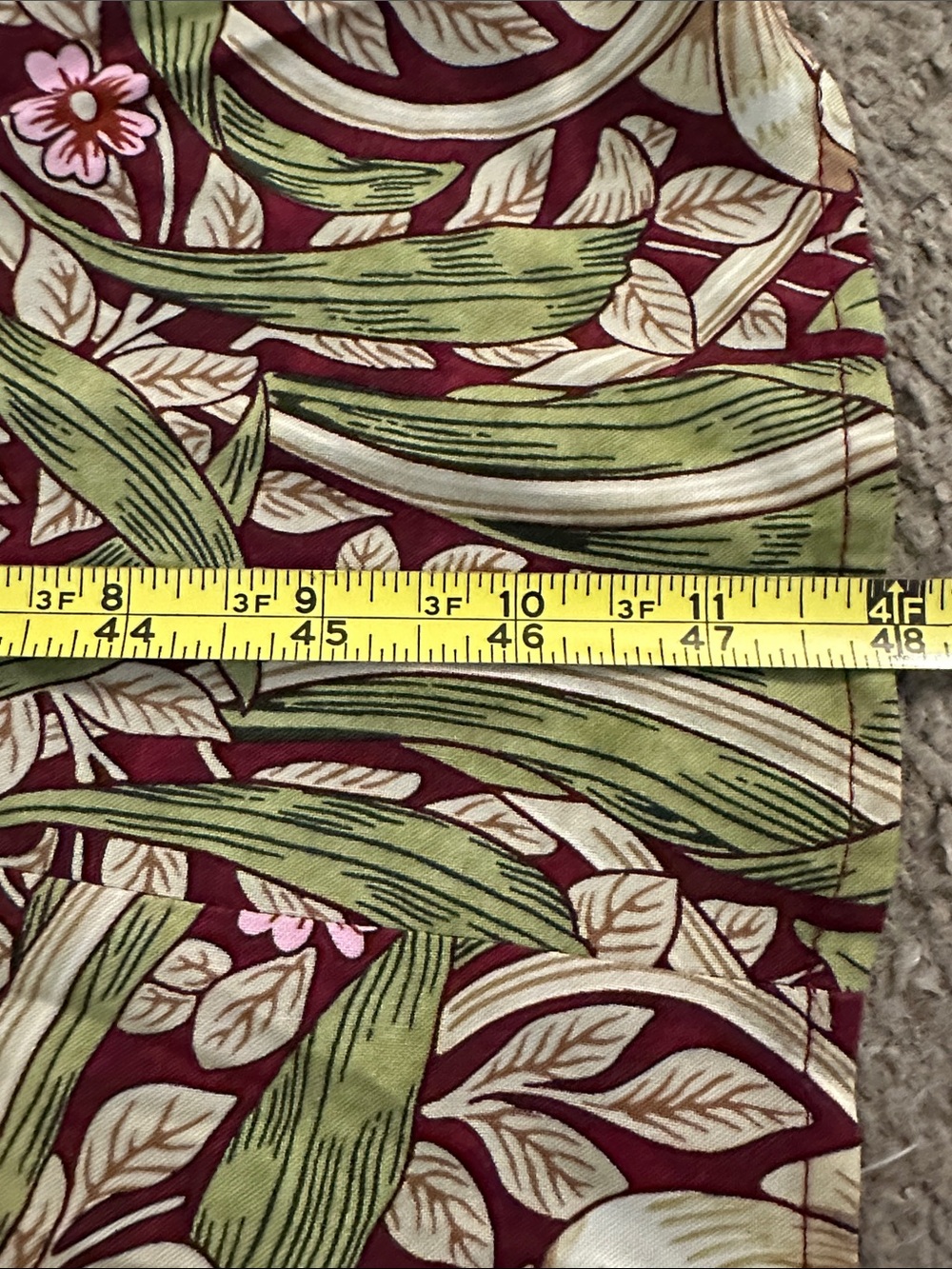 H&M + Morris Co Olive and Beige Floral Maxi Dress - Picture 5 of 14